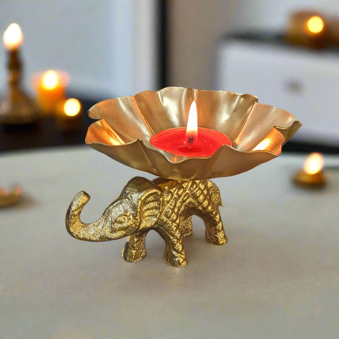 Metal Diya Holders