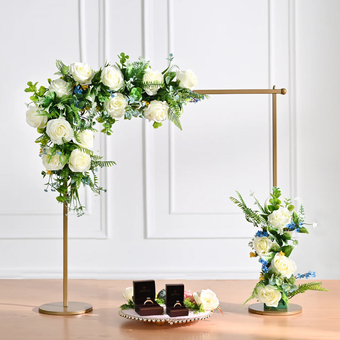 Square Backdrop Stand for Wedding, Ring ceremony, Birthday, Baby Shower, Diwali, Ganpati , Janmashtami, Laxmi Pooja