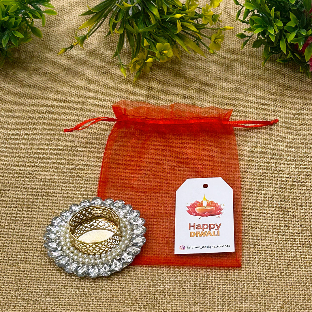 Diamond Diya Hamper | Diwali Gift, Pooja Return Favor & Festive Giveaway
