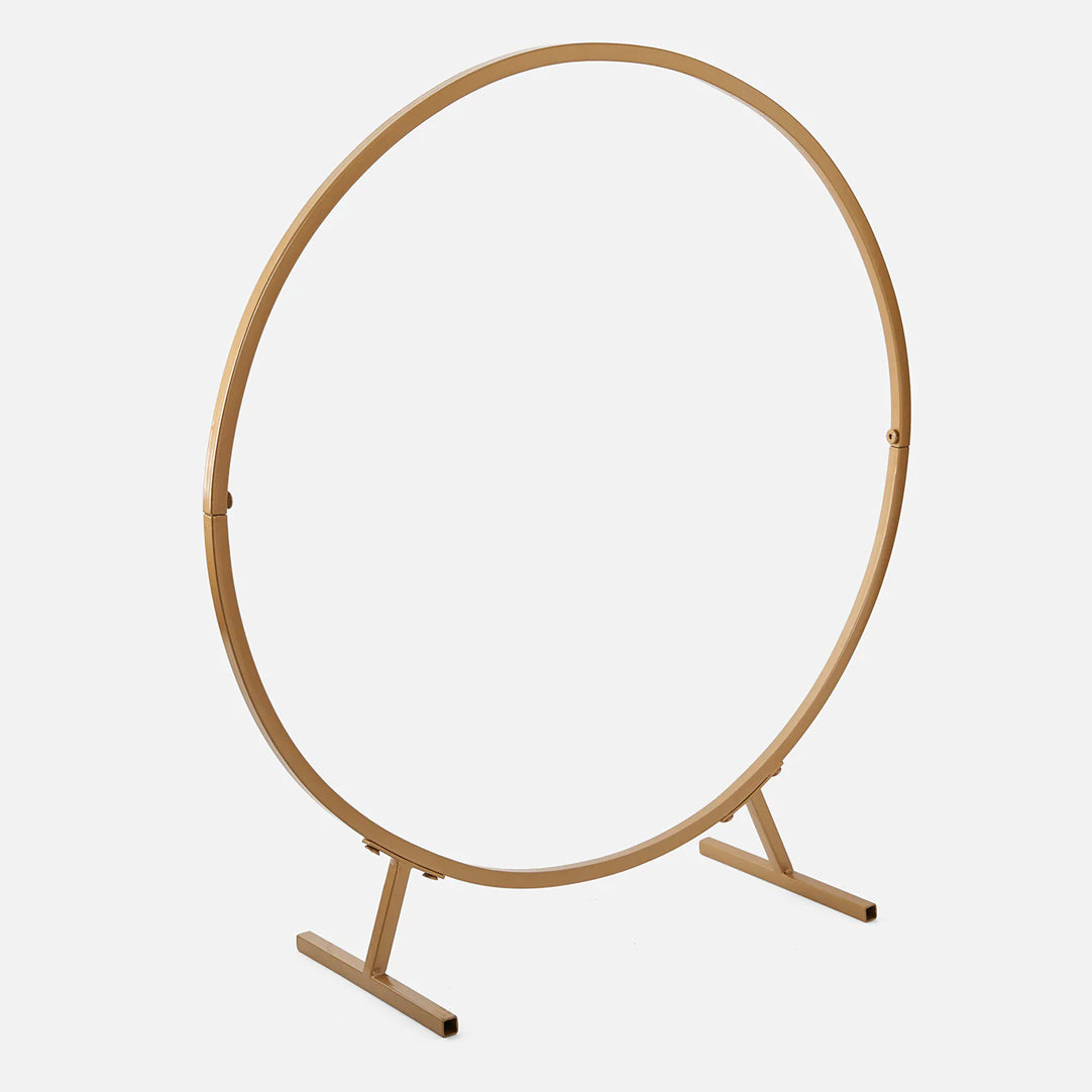 Circular Backdrop Stand for Christmas, Wedding, Ring ceremony, Birthday, Baby Shower, Diwali, Ganpati , Janmashtami, Laxmi Pooja