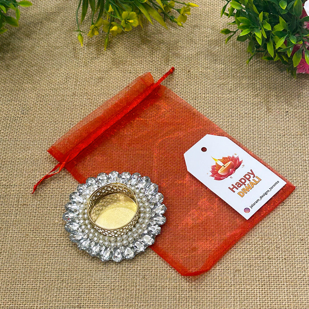 Diamond Diya Hamper | Diwali Gift, Pooja Return Favor & Festive Giveaway