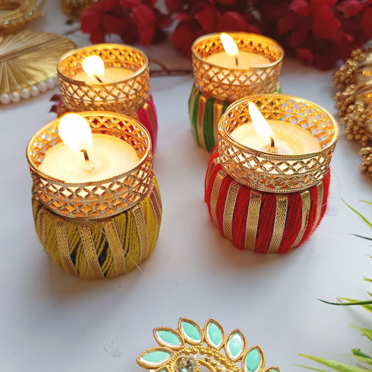 (Set Of 4) Damru Diya