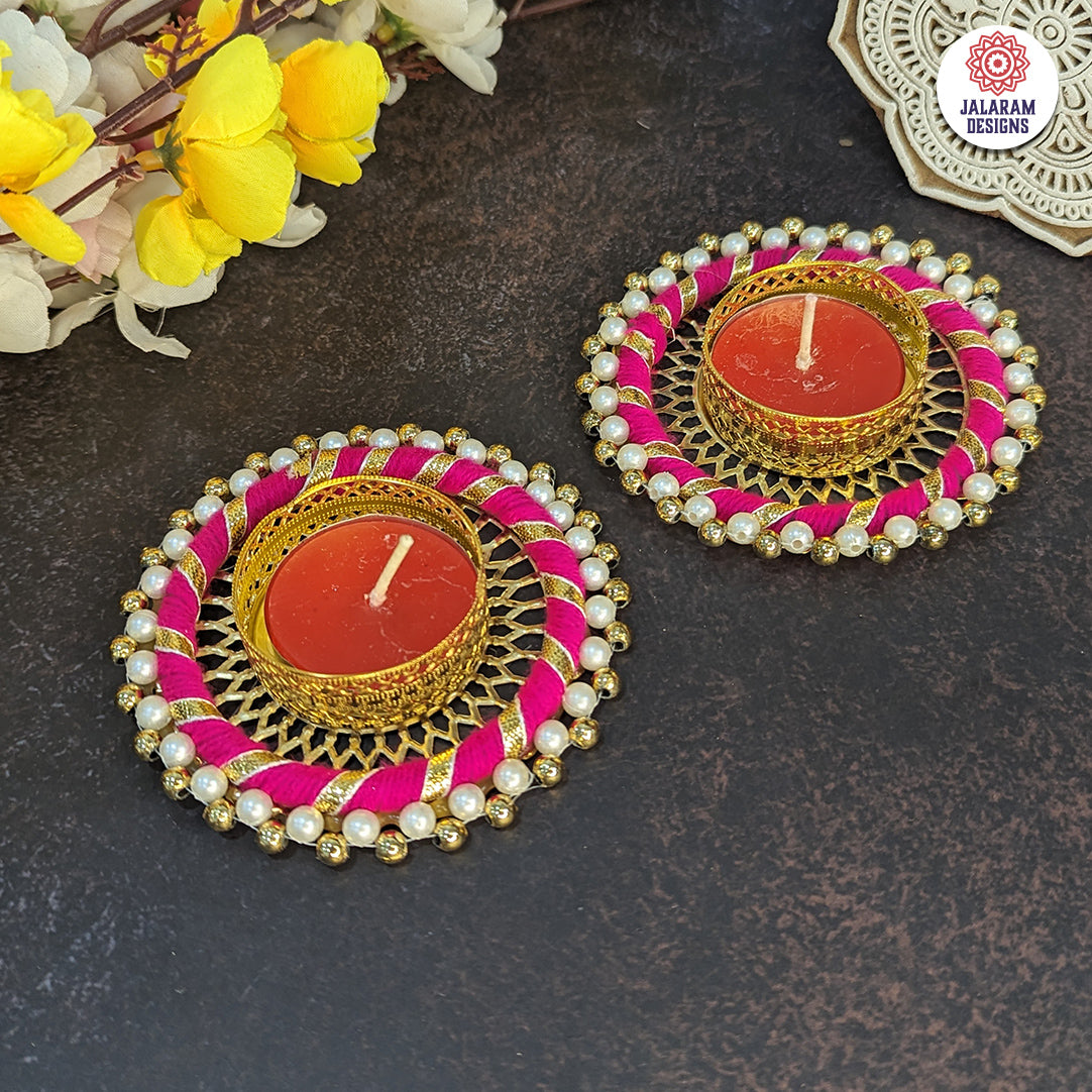 (Set OF 5) Decorative Ring Diya