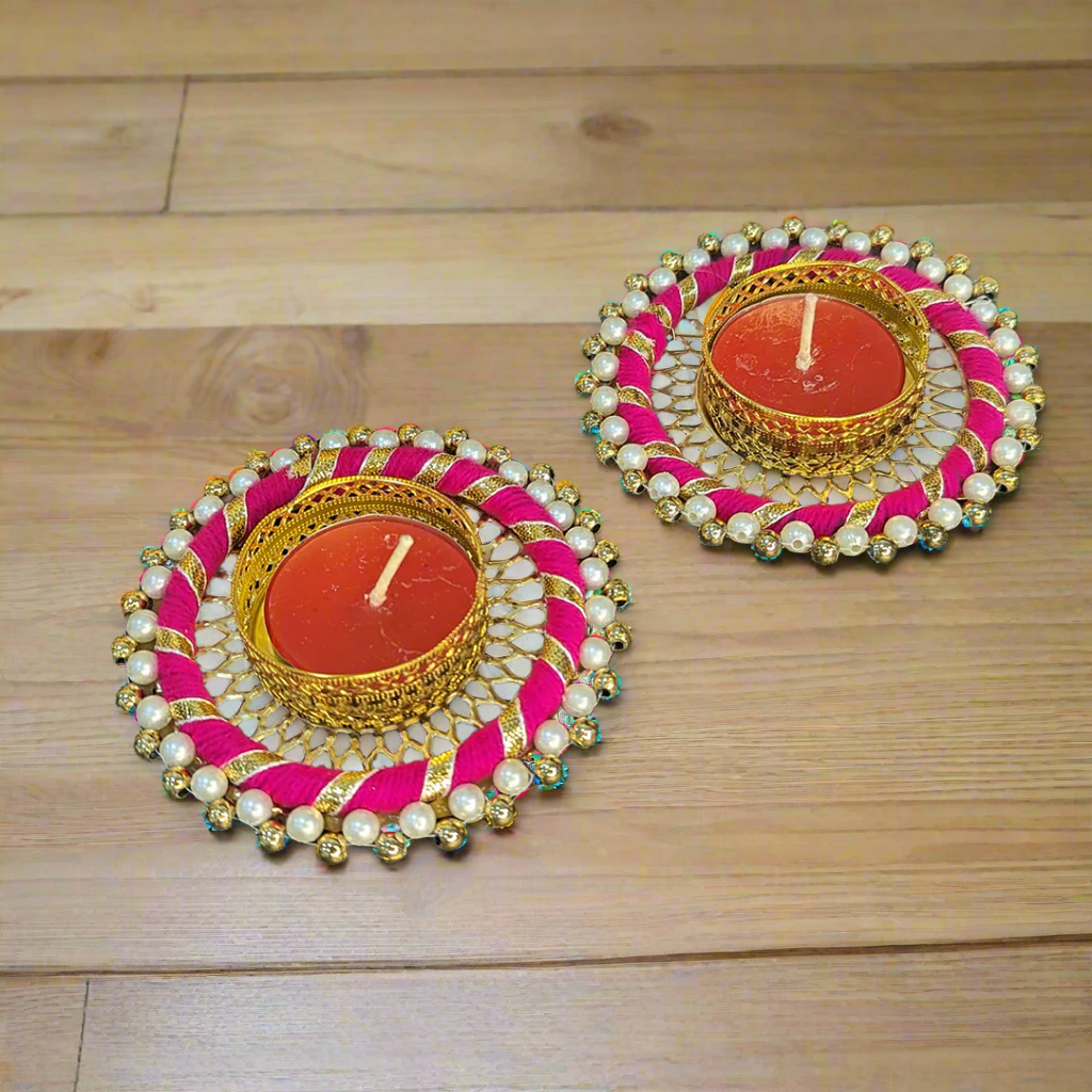 (Set OF 5) Decorative Ring Diya