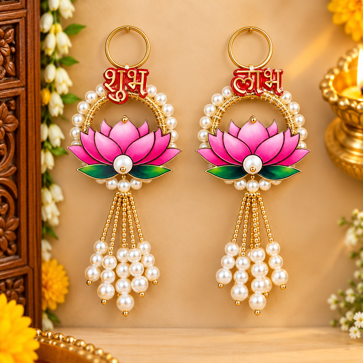 Lotus Shubh Labh Hanging