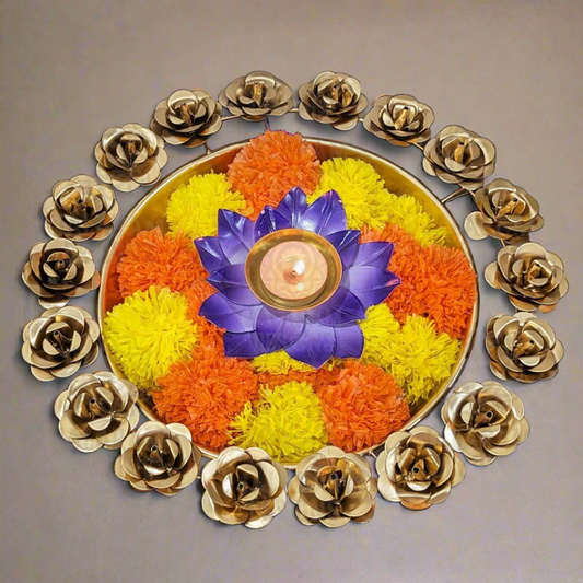 Rose Urli, Festive Home Decor, New Diwali Decoration, Wedding Gift, Party Decor