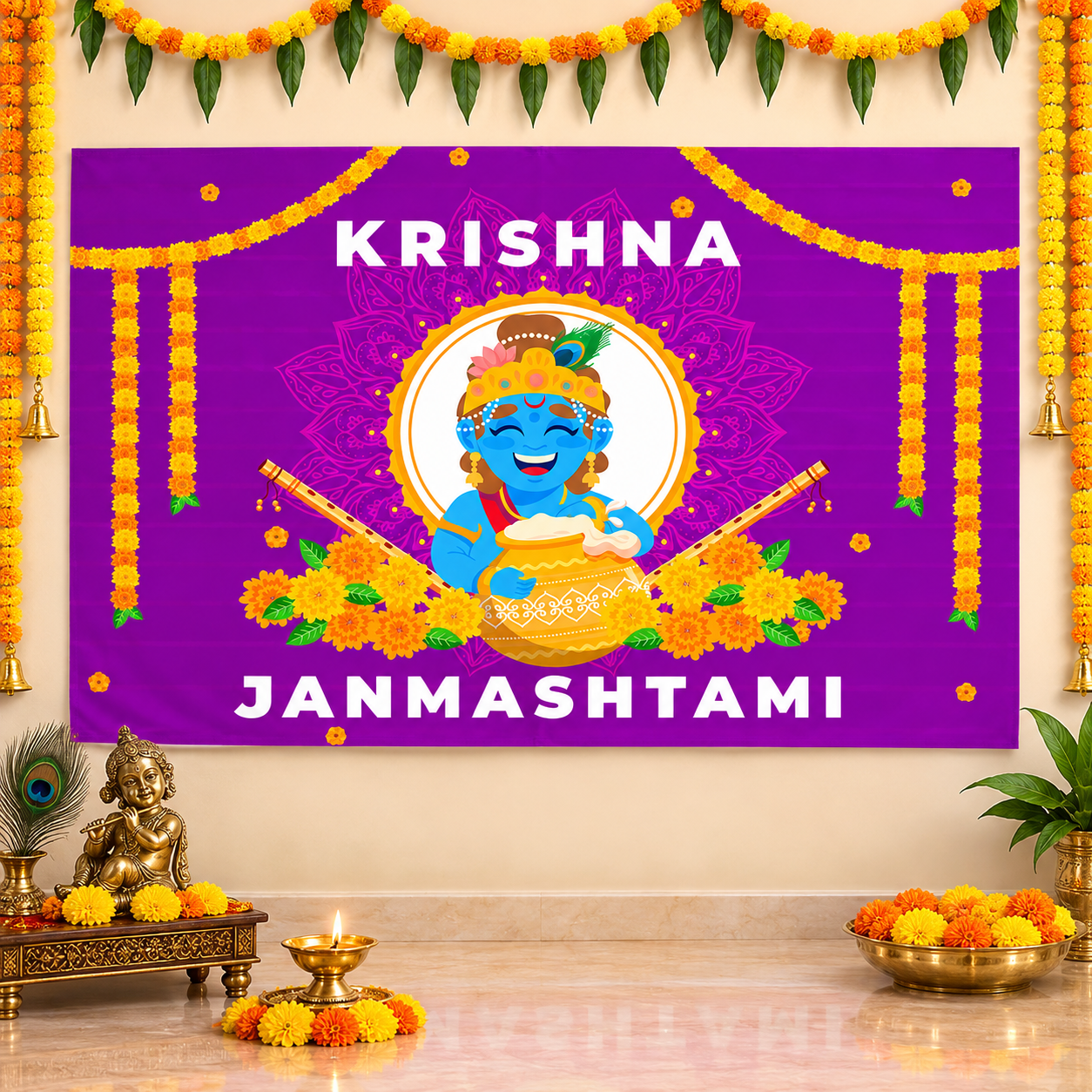 Janmashtami Backdrops