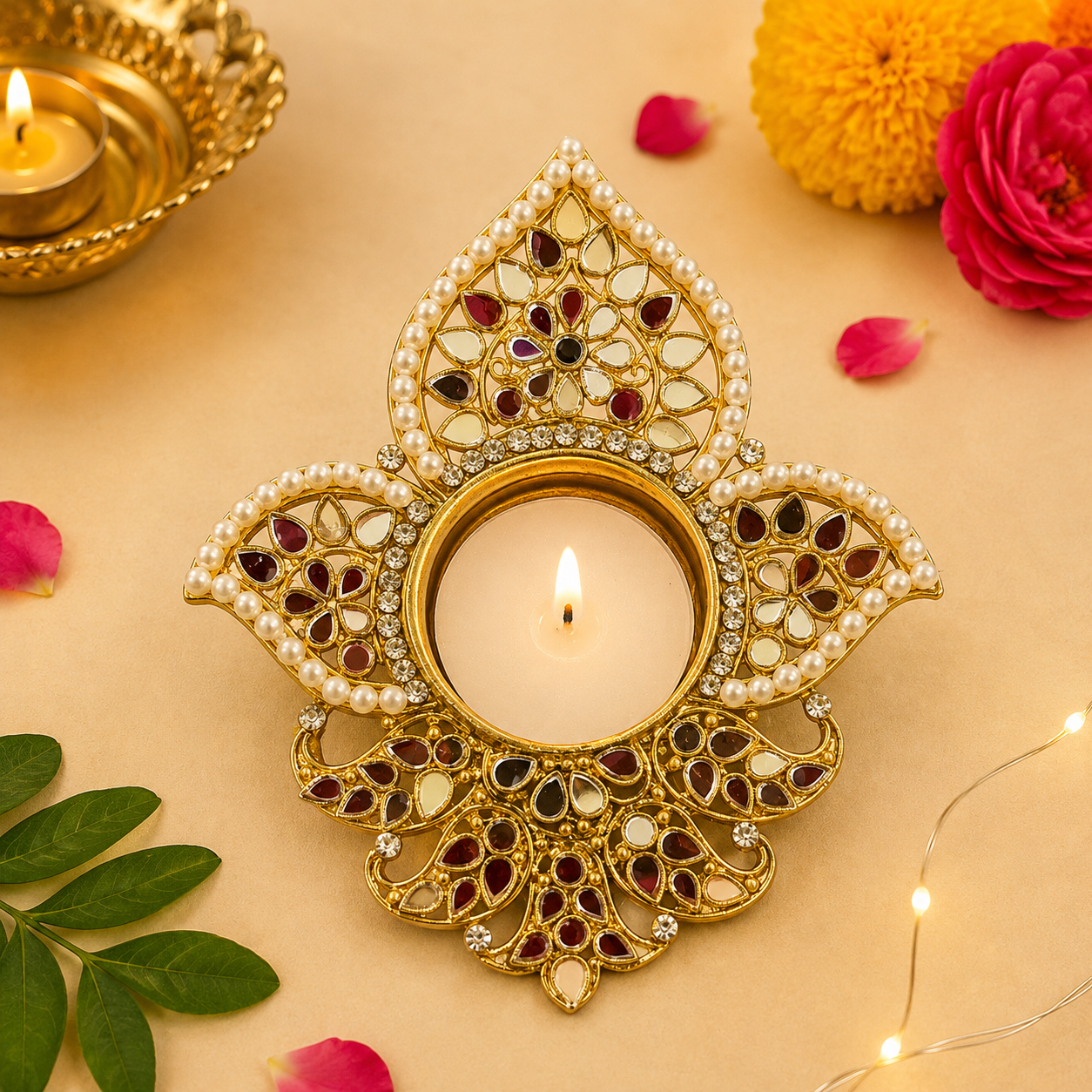 Mirror Diyas