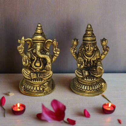 Brass Lakshmi - Ganesha Idols