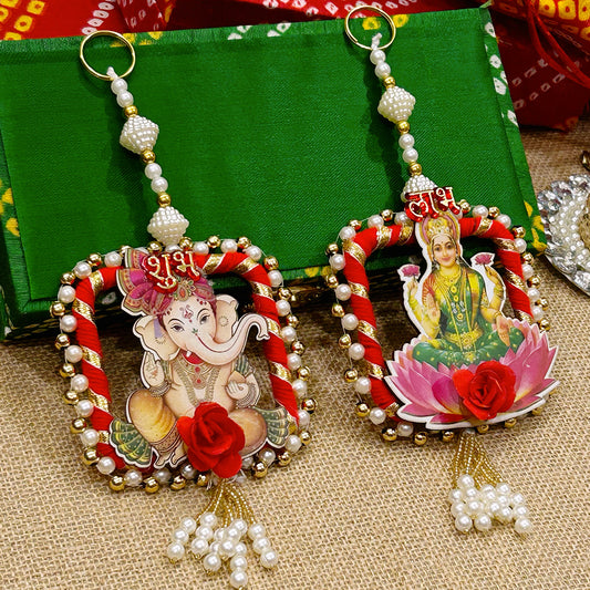 Laxmi-Ganesh Shubh Labh Ring Hanging