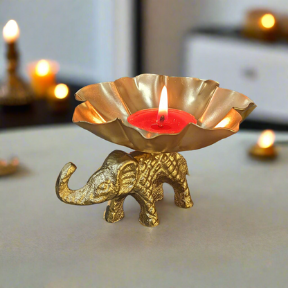 Elephant Tea Light Candle Holder