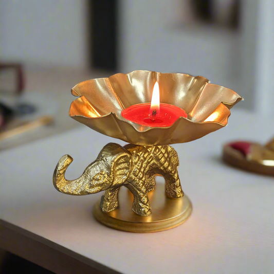 Elephant Tea Light Candle Holder