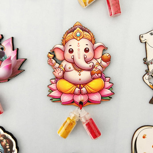 Ganesha Haldi Kumkum, Pooja, Varalakshmi Vratam, Housewarming, Weddings, Manjal Kumkumam, and Tambulam gifting, Indian Return Gift