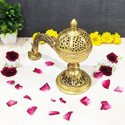 Divine Essence Brass Dhoop Stand