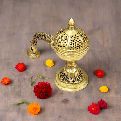 Divine Essence Brass Dhoop Stand