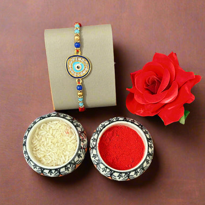 Evil Eye Diamond Rakhi