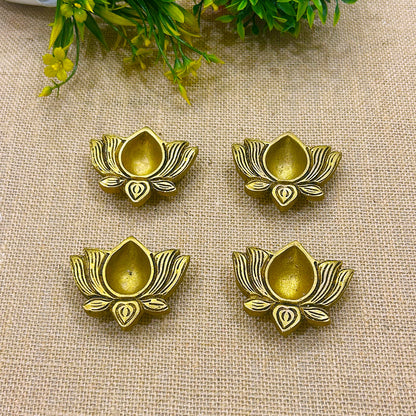 Lotus Diya (Set of 2)