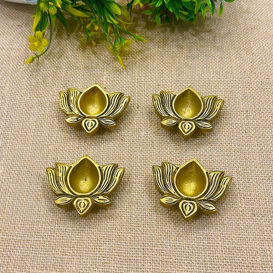 Lotus Diya (Set of 2)