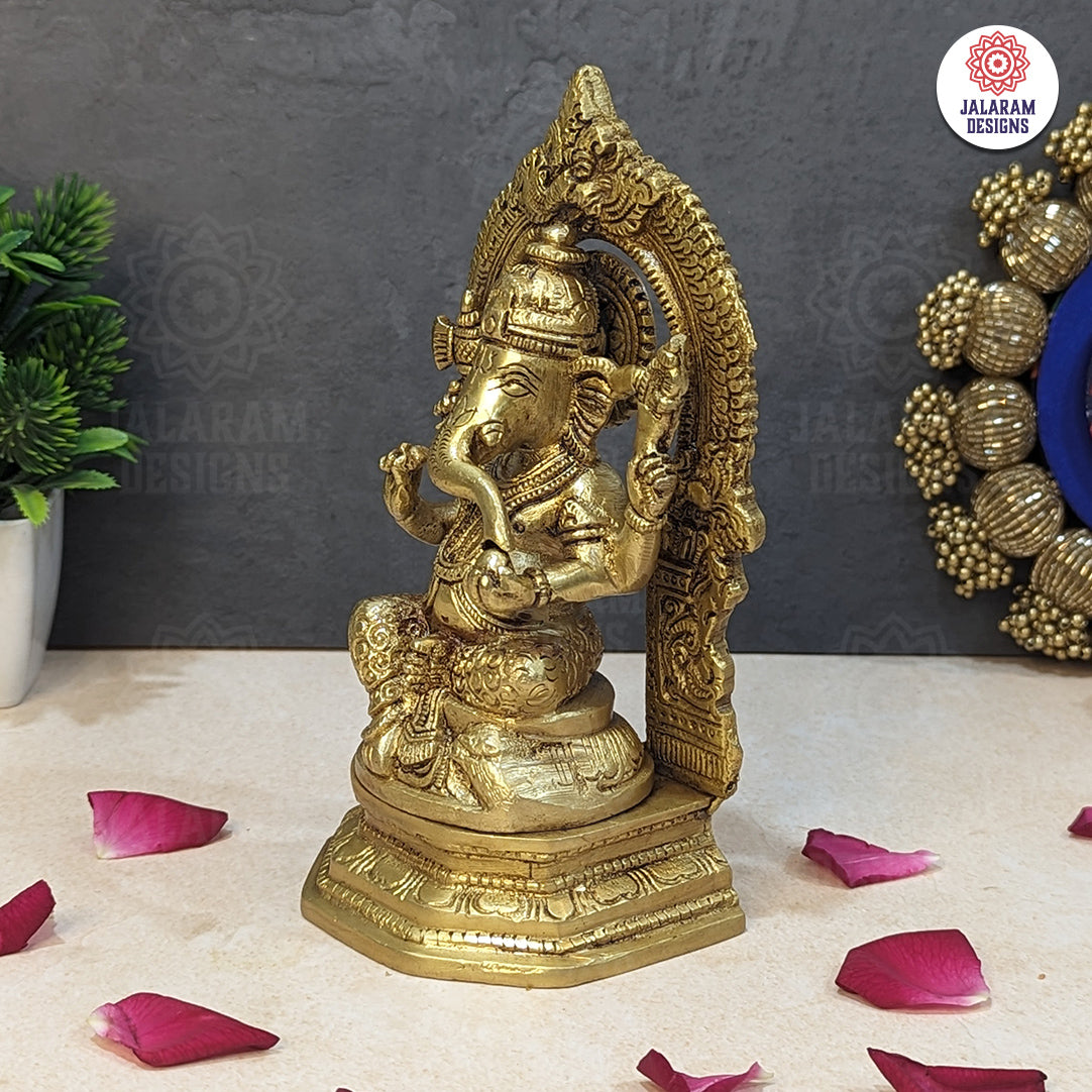 Lord Ganesha Statue, Sitting Ganesha Statue, Good Luck God, Vinayaka Statue, Diwali Gift, Gajanand, Lambodara