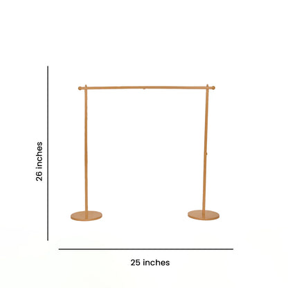 Square Backdrop Stand for Wedding, Ring ceremony, Birthday, Baby Shower, Diwali, Ganpati , Janmashtami, Laxmi Pooja