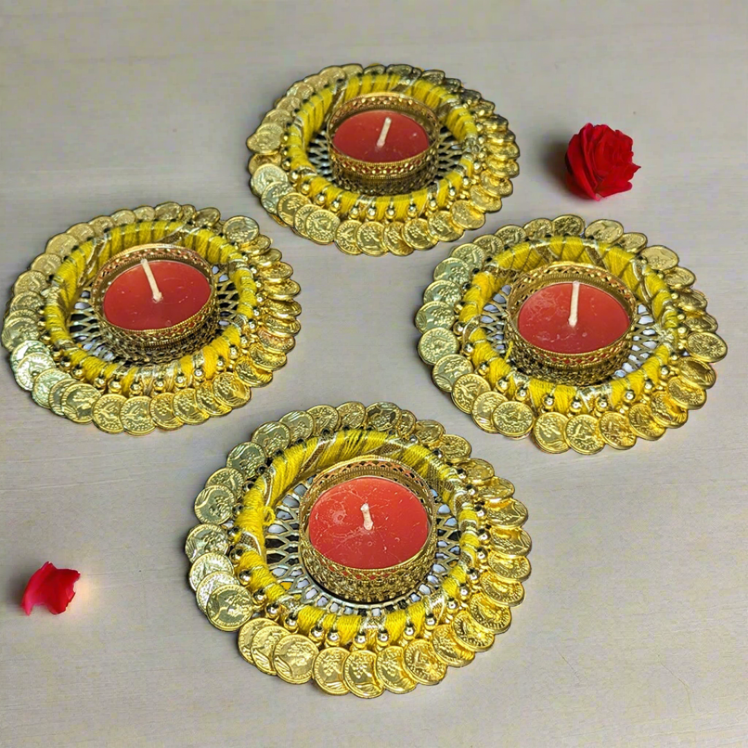 Coin Tea Light Holder