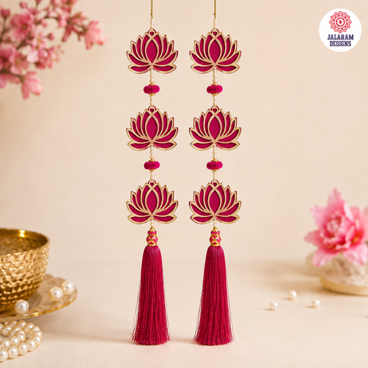 Lotus Wall Hangings (Pair)