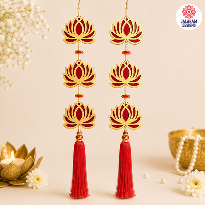 Lotus Wall Hangings (Pair)