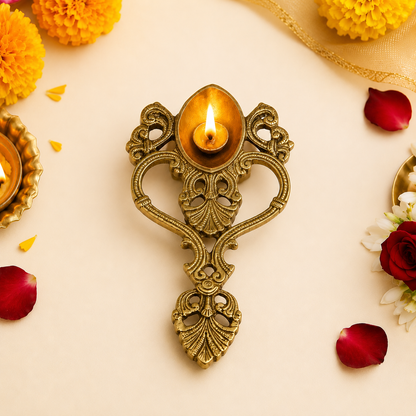 Ahuti Brass Pooja Havan Chammach/Spoon