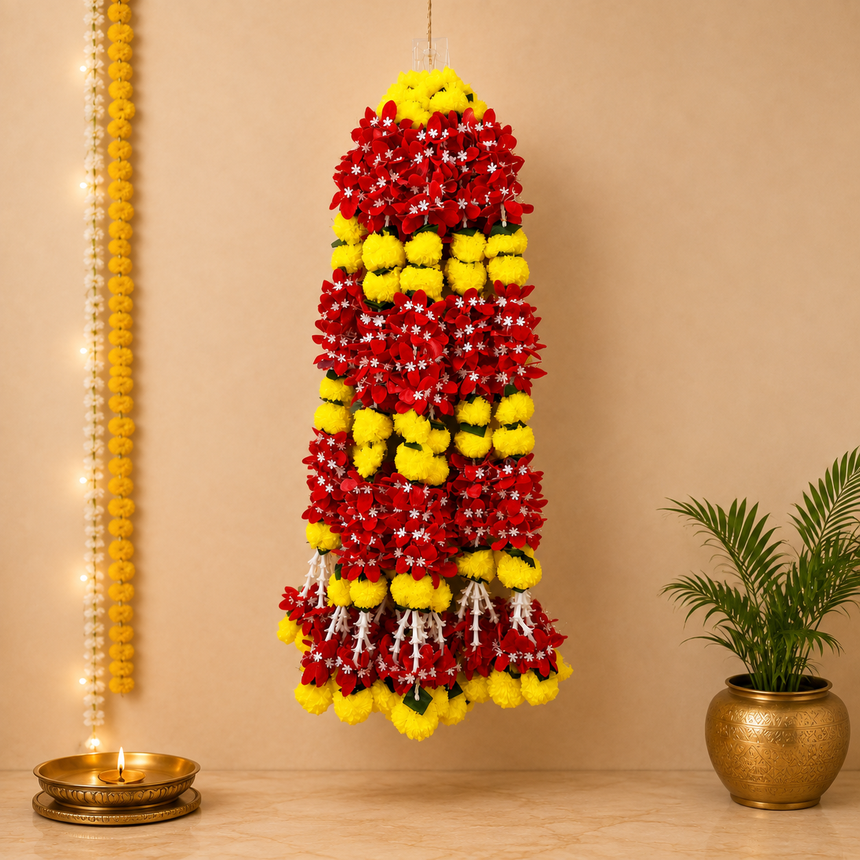 Red Flower String 2 (Pair)