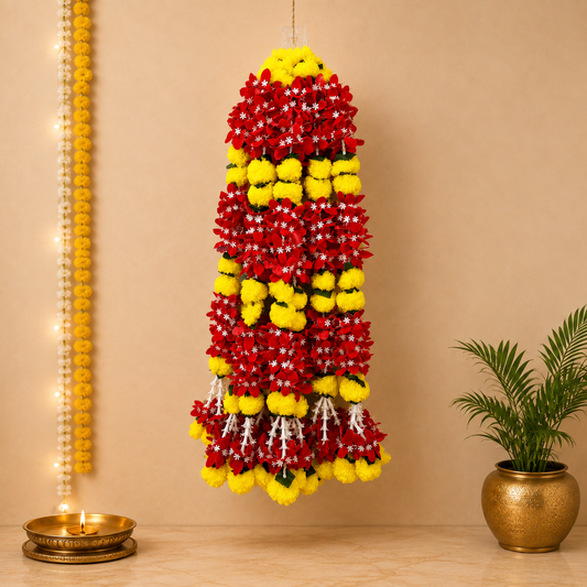 Red Flower String 2 (Pair)
