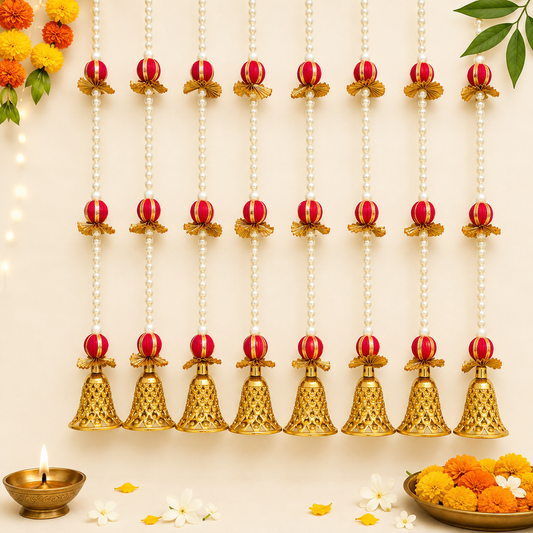 Red Gota Ball Hanging