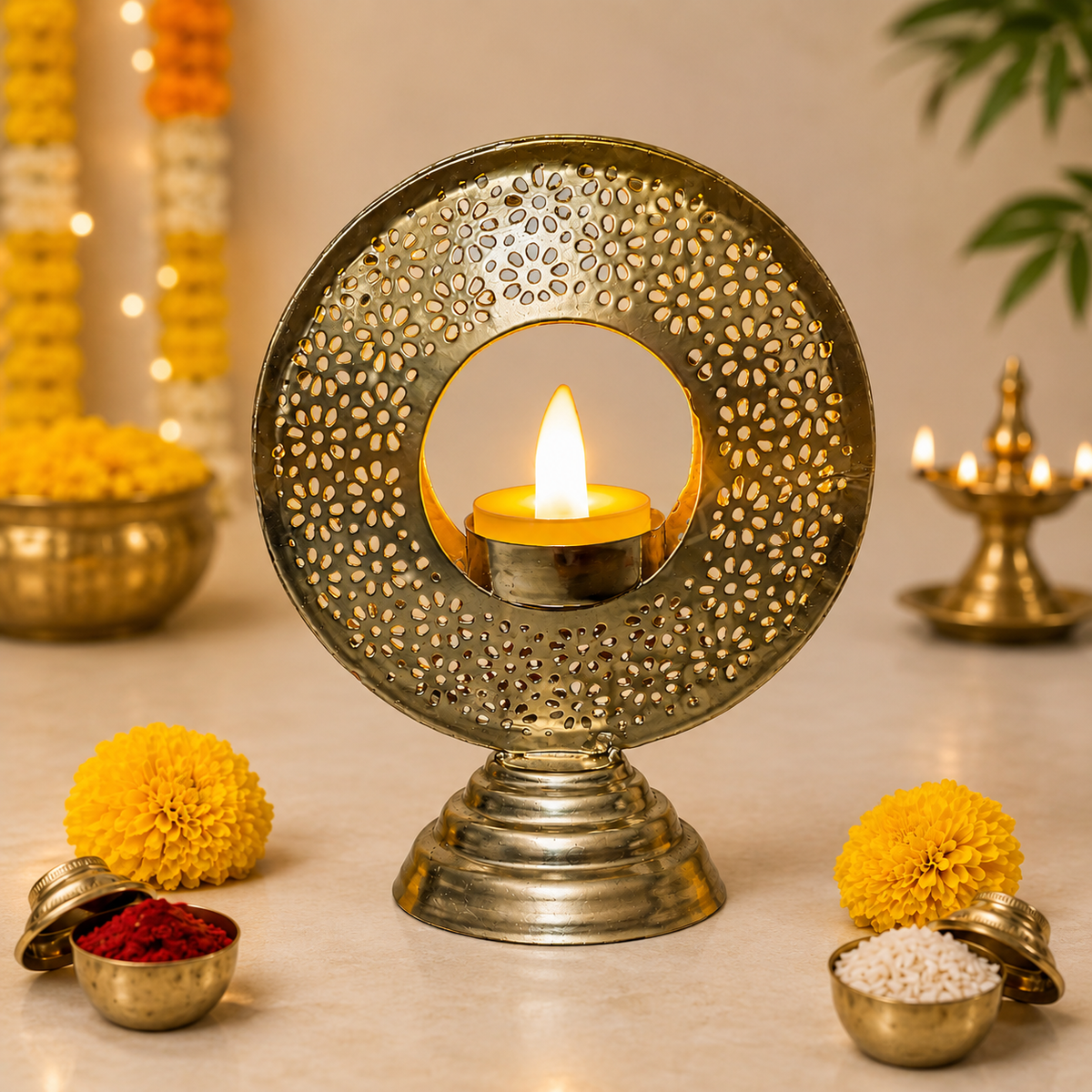Metal Tea Light Holder