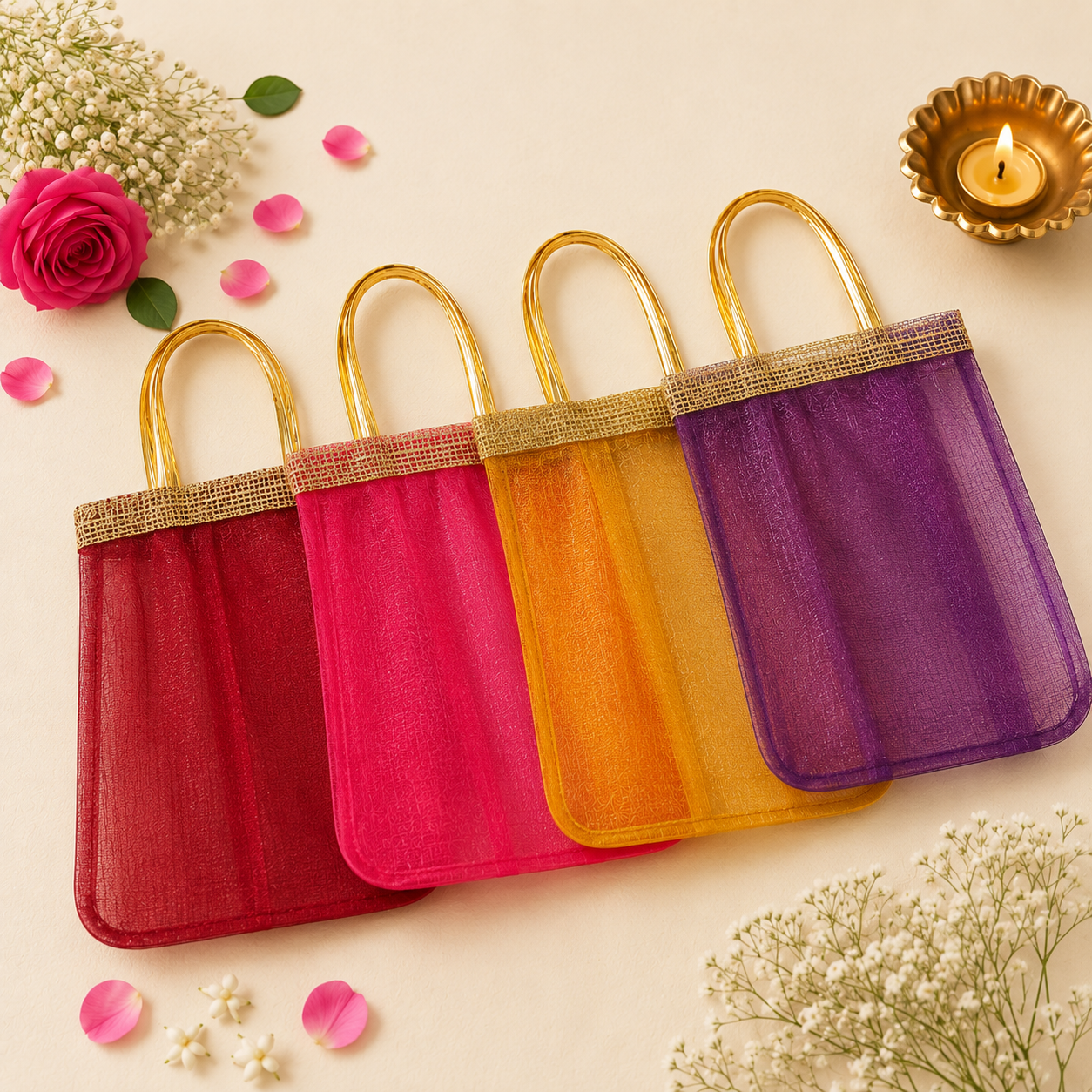 Tissue Bags for Diwali Gift Wedding Gift
