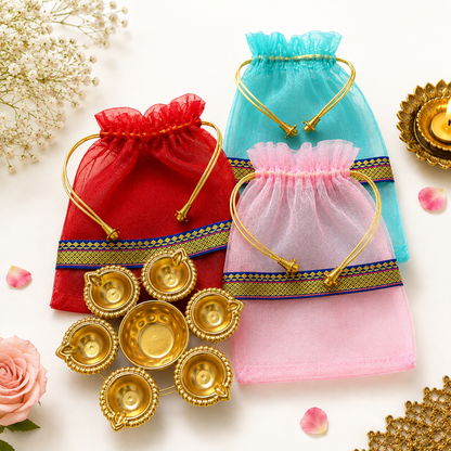 PotliBag With Diya Urli