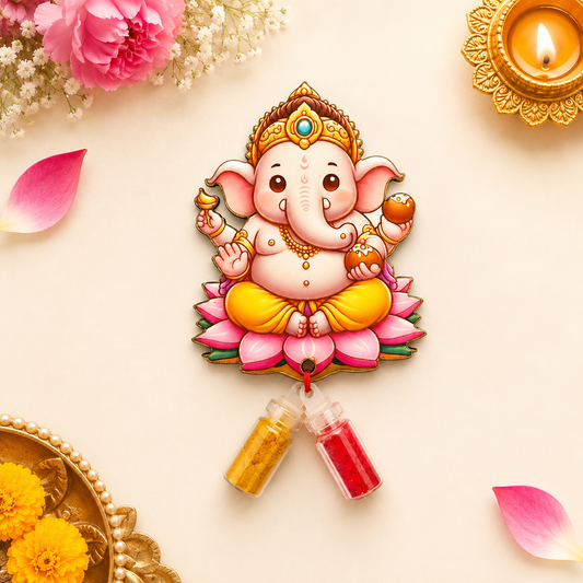 Ganesha Haldi Kumkum, Pooja, Varalakshmi Vratam, Housewarming, Weddings, Manjal Kumkumam, and Tambulam gifting, Indian Return Gift