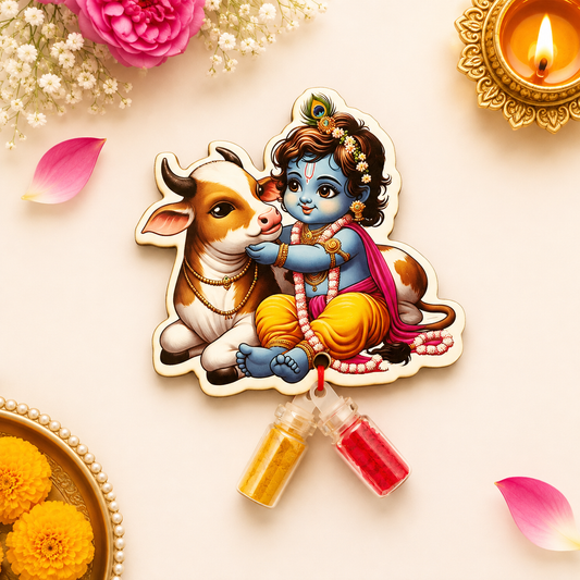 Krishna Haldi Kumkum, Varalakshmi Vratam, Pooja & Tambulam Return Gifts, Indian Wedding Favors, Manjal Kumkumam, Housewarming Gift