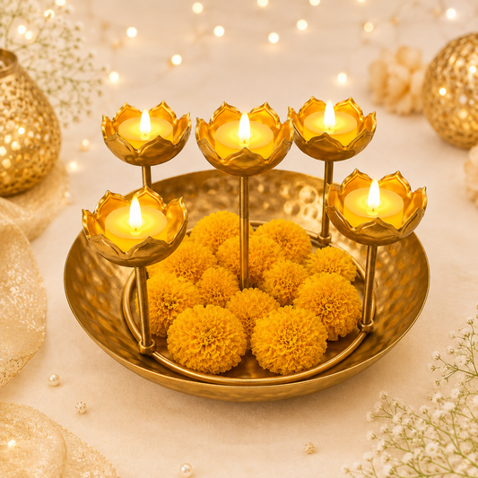 Flower Bowl For Diwali Decor