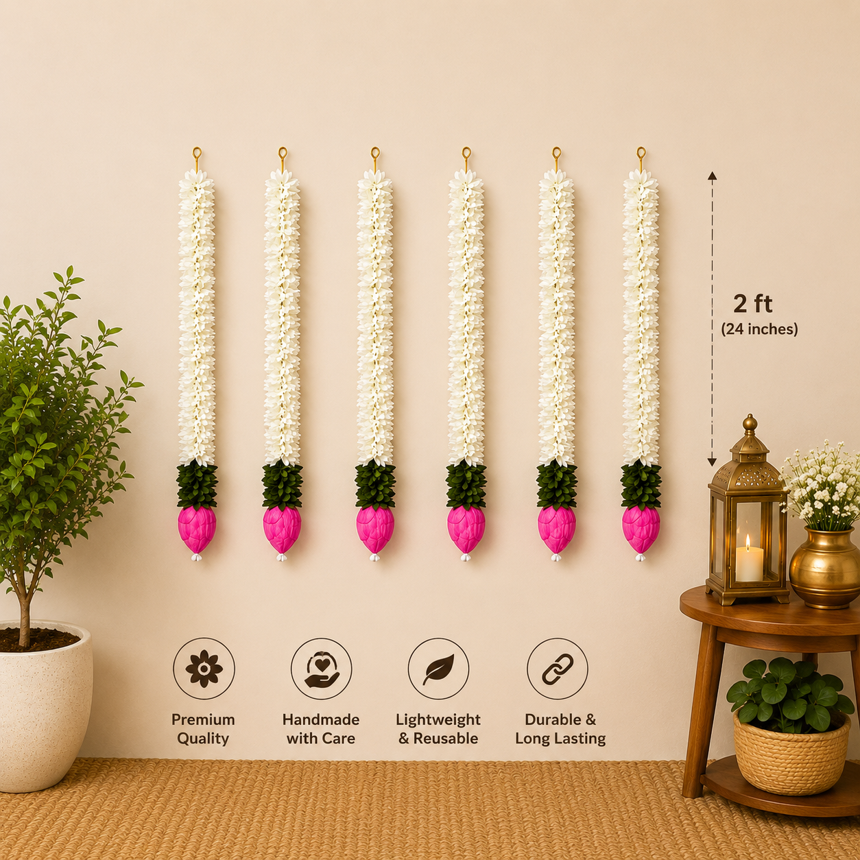 Lotus Gajra Hanging