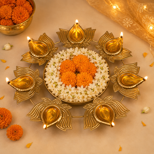 Lotus diya urli