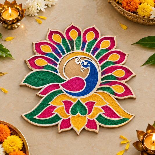 MDF Rangoli Design 6