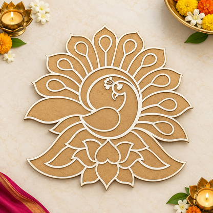 MDF Rangoli Design 6