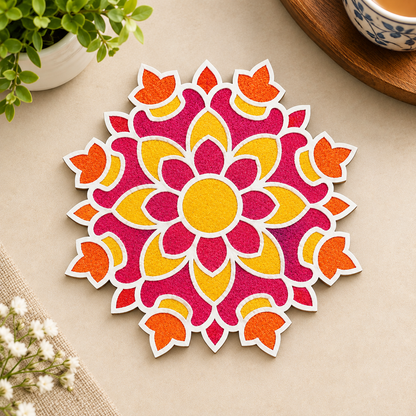 MDF Rangoli Design 1