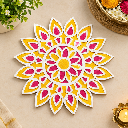 MDF Rangoli Design 2