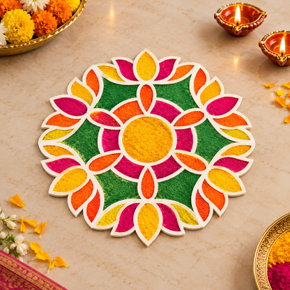 MDF Rangoli Design 5