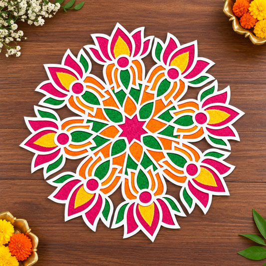 MDF Rangoli Design 7