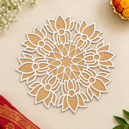 MDF Rangoli Design 7
