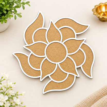 MDF Rangoli Design 3