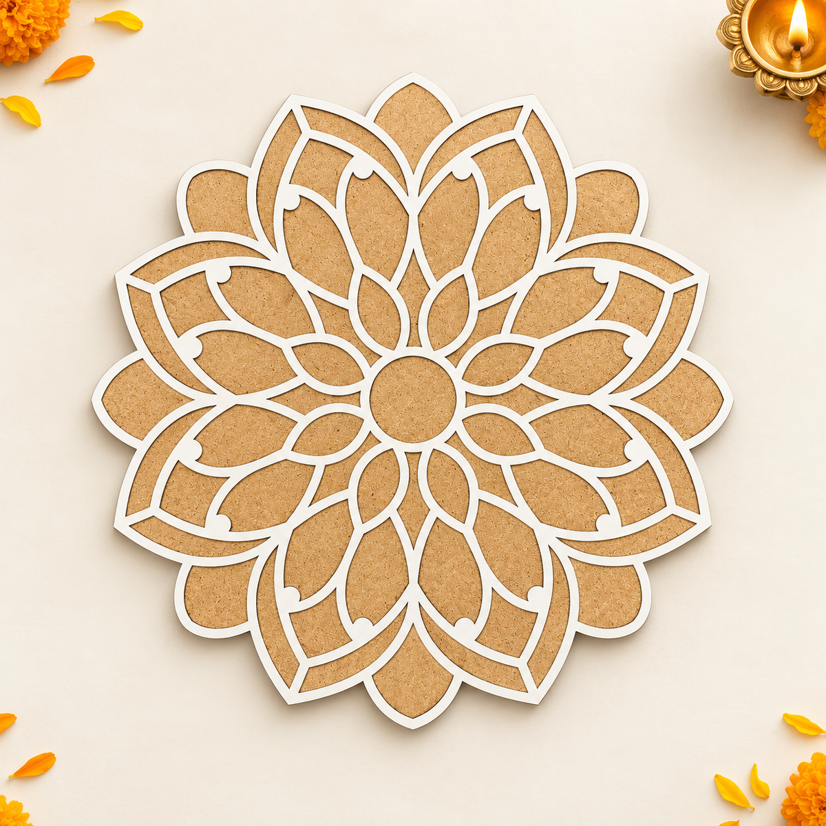MDF Rangoli Design 4