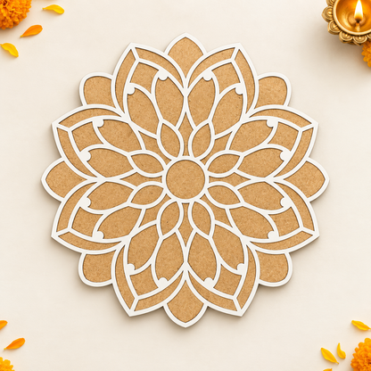 MDF Rangoli Design 4