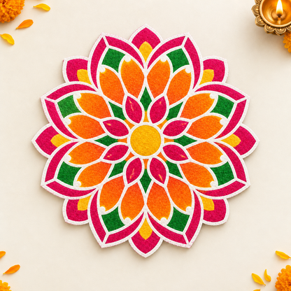 MDF Rangoli Design 4